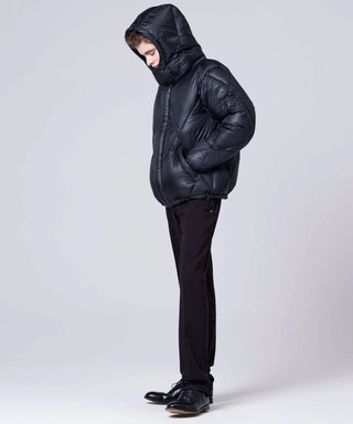 ダークネイビー／モデル身長 182cm／着用サイズ 1 (M-L)