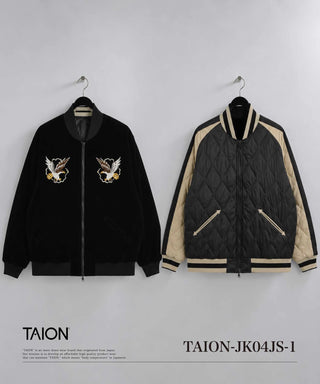 ジャパンスペシャル リバーシブル スカジャン ダウンジャケット|TAION ジャパンスペシャル リバーシブル スカジャン ダウンジャケット|TAION