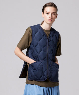 ミリタリー Vネックジップ ダウンベスト – TAIONインナーダウン公式