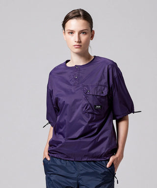 ダークパープル／モデル身長 169cm／着用サイズ XS