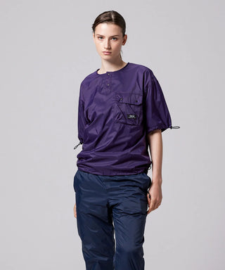 ダークパープル／モデル身長 169cm／着用サイズ XS