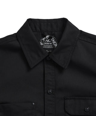 ノンダウン ワーク ハーフスリーブ シャツ <TAION-019SHNDWK-DC>