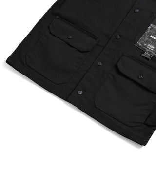 ノンダウン ワーク ボタン カーディガン-コットンダックキャンバス <TAION-104BNDWK-DC>