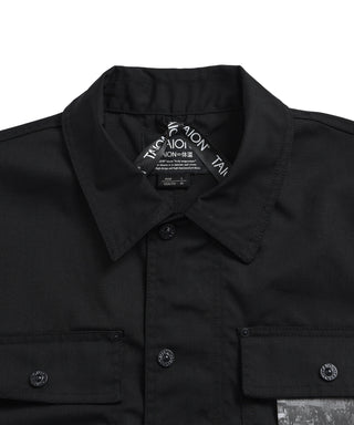 ノンダウン ワーク ボタン カバーオール-コットンダックキャンバス <TAION-109BNDWK-DC>