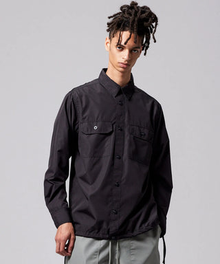 ブラック／モデル身長 181cm／着用サイズ L