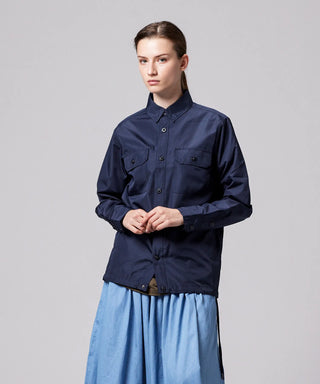 ダークネイビー／モデル身長 169cm／着用サイズ XS