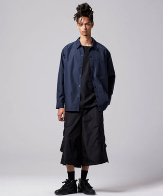 ダークネイビー／モデル身長 181cm／着用サイズ L