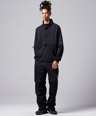 ブラック／モデル身長 181cm／着用サイズ L