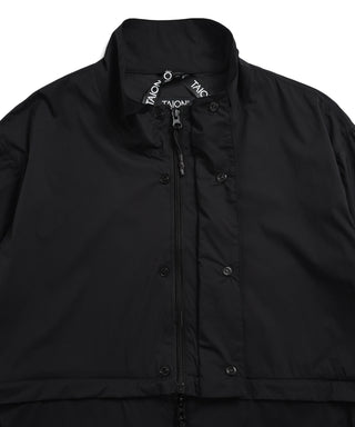 前たて：YKKファスナーとYKKプランサーボタンを使用