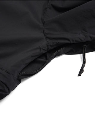 脇下：ベンチレーション（ファスナー開閉通気孔）