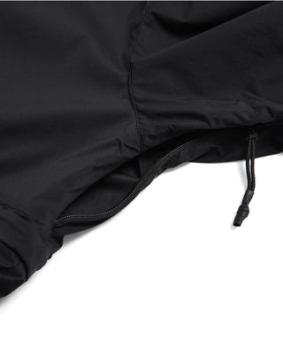 脇下：ベンチレーション（ファスナー開閉通気孔）