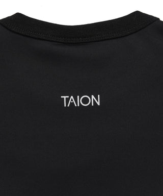 襟後ろ：TAIONロゴ（リフレクタープリント）