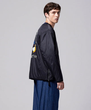 ブラック／モデル身長 178cm／着用サイズ L