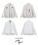 オフホワイト×クリーム