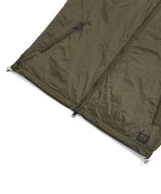 ノンダウン ミリタリー リバーシブル ハイネック ベスト<TAION-R002WZNDML-1>