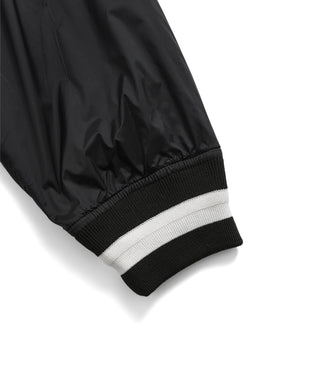 表側：ライン入りリブ