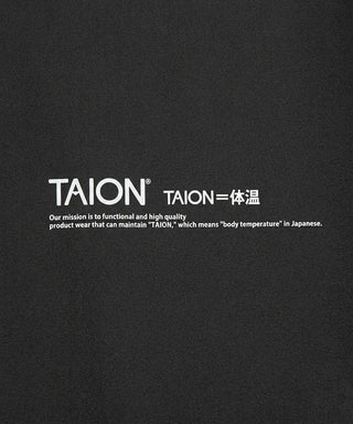 ファンクションT UV 接触冷感 抗菌 速乾 ストレッチ ロングスリーブ ロゴ Tシャツ-レギュラー <TAION-TS11BS-PR01>