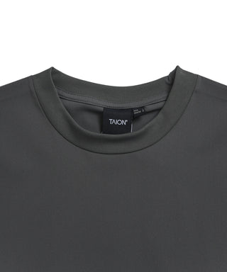 ファンクションT UV 接触冷感 抗菌 速乾 ストレッチ ロゴ Tシャツ-リラックスルーズ <TAION-TS01BS-OS-PR02>