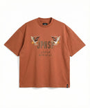 ブリックオレンジ(スカジャン鷹刺繍)