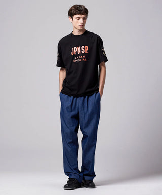 ブラック(スカジャン鷹刺繍)／モデル身長 178cm／着用サイズ L