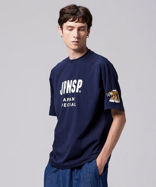 ダークネイビー(スカジャントラ刺繍)／モデル身長 178cm／着用サイズ L