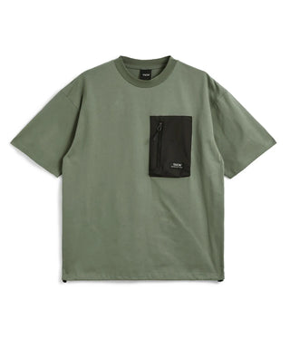 ノンダウン マウンテン クルーネックポケット Tシャツ<TAION-TS01MT-PK01>