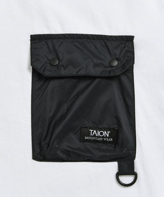 ノンダウン マウンテン フラップポケット Tシャツ <TAION-TS01MT-PK02>