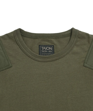 ノンダウン ミリタリー コマンドパッチ Tシャツ <TAION-TS01CPML-1>