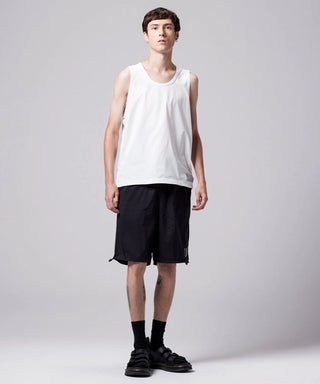 ホワイト／モデル身長 178cm／着用サイズ L