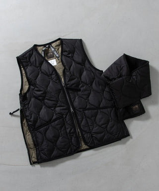 ミリタリー ダウンベスト＋ダウンマフラー ギフトセット<GIFT-001ZML-1-SET>