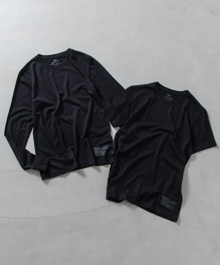 メリノウール アンダーウェア ギフトセット（半袖Tシャツ＋長袖Tシャツ）<GIFT-U02MWMT-SET>