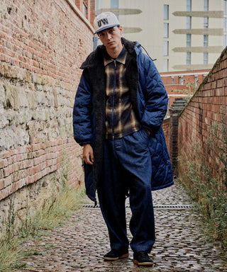 TAION × Universal Works リバーシブル ダウン×ボア モッズジャケット<UW-TA-R106MJ-A>