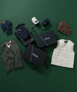 ベーシックダウンマフラー ギフトセット<GIFT-201A-SET>