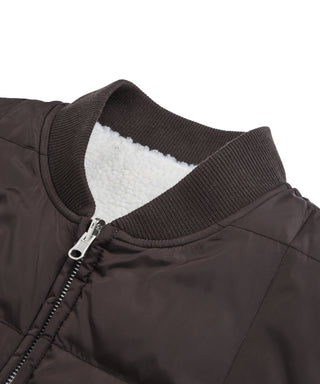 Eddie Bauer×TAION リバーシブル ダウン×ボア ベスト <E242850M>