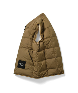 Eddie Bauer×TAION リバーシブル ダウン×ボア ベスト <E242850M>