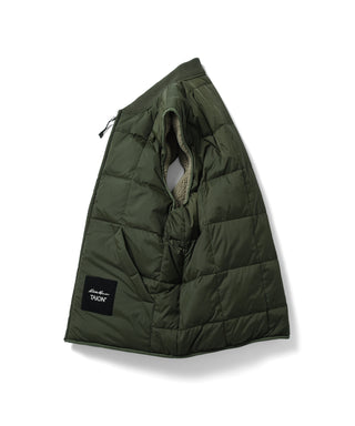 Eddie Bauer×TAION リバーシブル ダウン×ボア ベスト <E242850M>