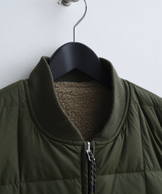 Eddie Bauer×TAION リバーシブル ダウン×ボア ベスト <E242850M>