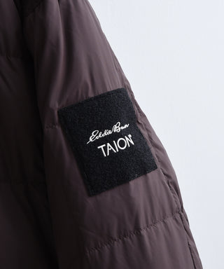 Eddie Bauer×TAION リバーシブル ダウン×ボア パーカー <E242851M>