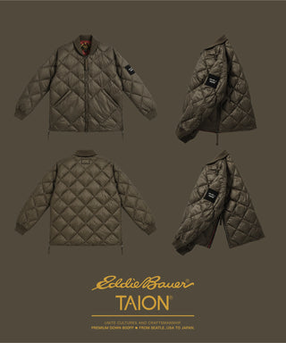Eddie Bauer×TAION スカイライナー ダウンジャケット ライト <E242853M>