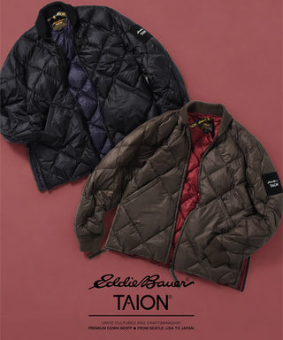 Eddie Bauer×TAION スカイライナー ダウンジャケット ライト <E242853M>