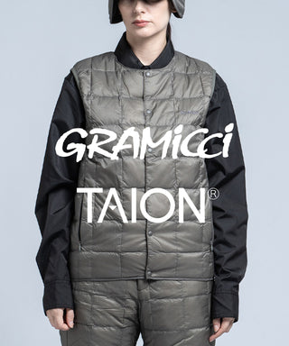 GRAMICCI(グラミチ) クルーネック ダウンベスト<G3FU-J100-TG>