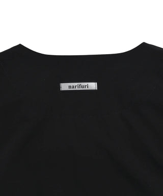 narifuri(ナリフリ) クルーネック サイクルダウンベスト<NFTA-02>