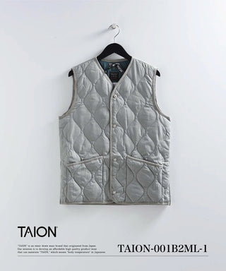 taion ダウン　ベスト　新品　ミリタリーライン ミリタリーダウンベスト特集 | TAION（タイオン）インナーダウン