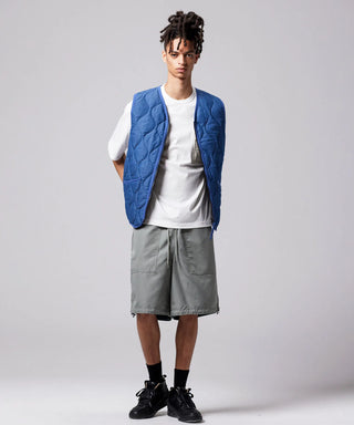 ノンダウン ミリタリー リバーシブル ワイドショーツ<TAION-R039NDML-1>