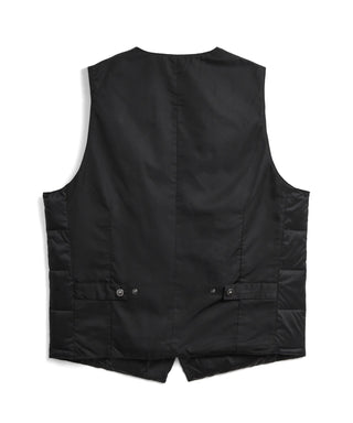 TAION V NECK BUTTON VEST グレー S/M 新品 ベーシック Vネックボタン ダウンジレ – TAIONインナーダウン