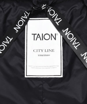 MEN】シティ クルーネック ダウンベスト(TAION-004BCI) – TAION