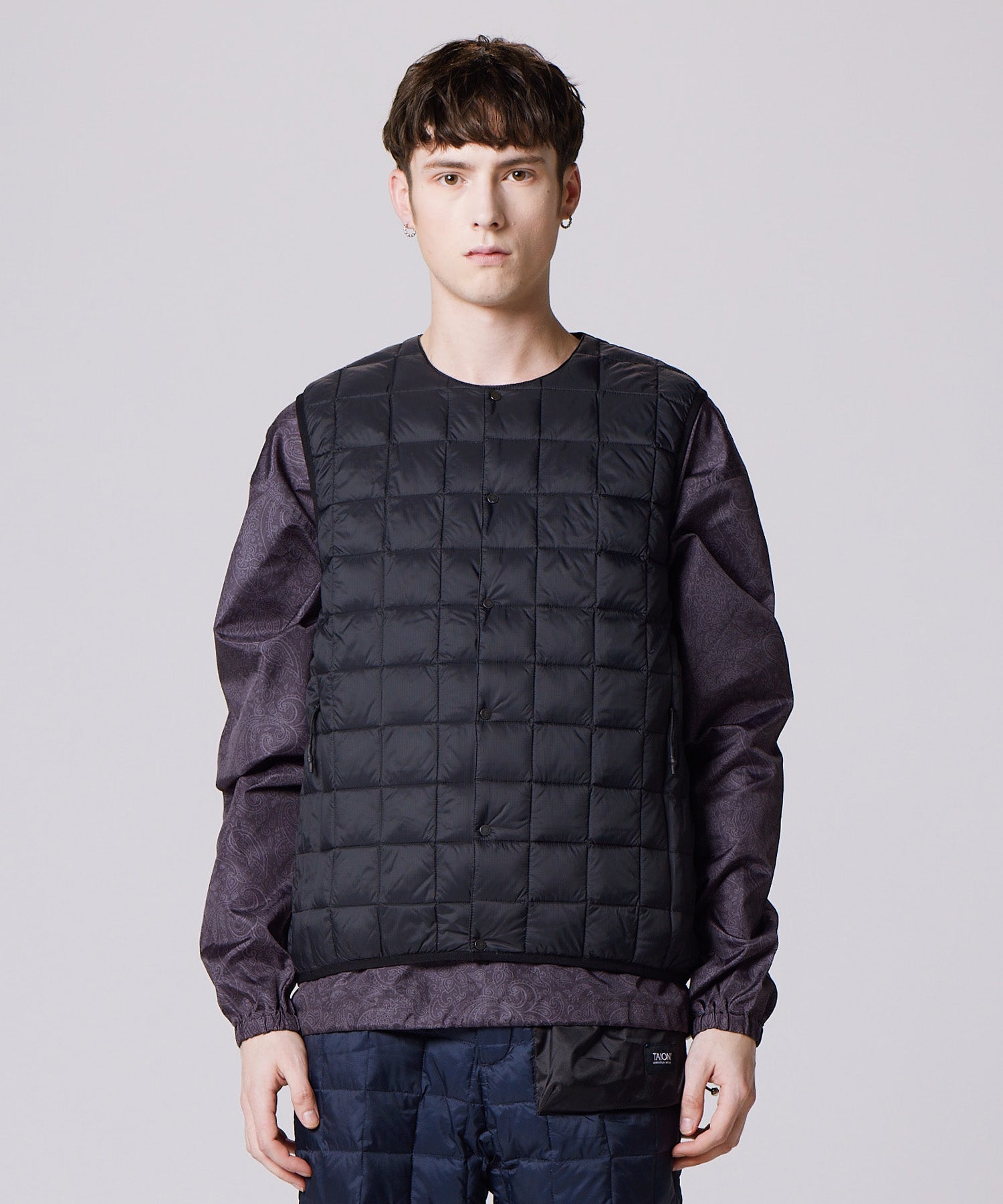 toshi❗️クイックシルバー　ダウンベストMQJK056 黒　Lサイズ Quiksilver｜クイックシルバーのジャケット/アウター人気