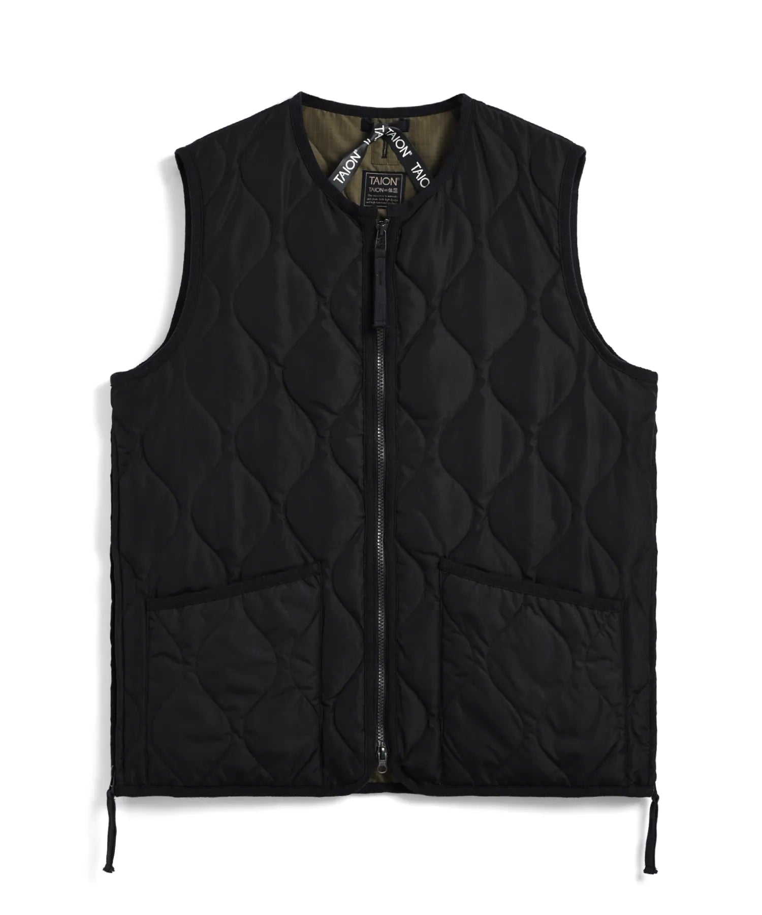 美品 Schott x TAION ショット インナーダウンベスト M 黒 MEN | TAION 美品 Schott x TAION ショット インナーダウンベスト M 黒 MEN | TAION