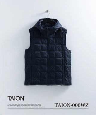 RTGEG フード付きダウンベスト Sサイズ ブラック 214966_02.jpg