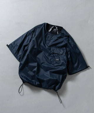 ノンダウン マウンテン クルーネック ハーフスリーブカットソー<TAION-010NDMT-01>